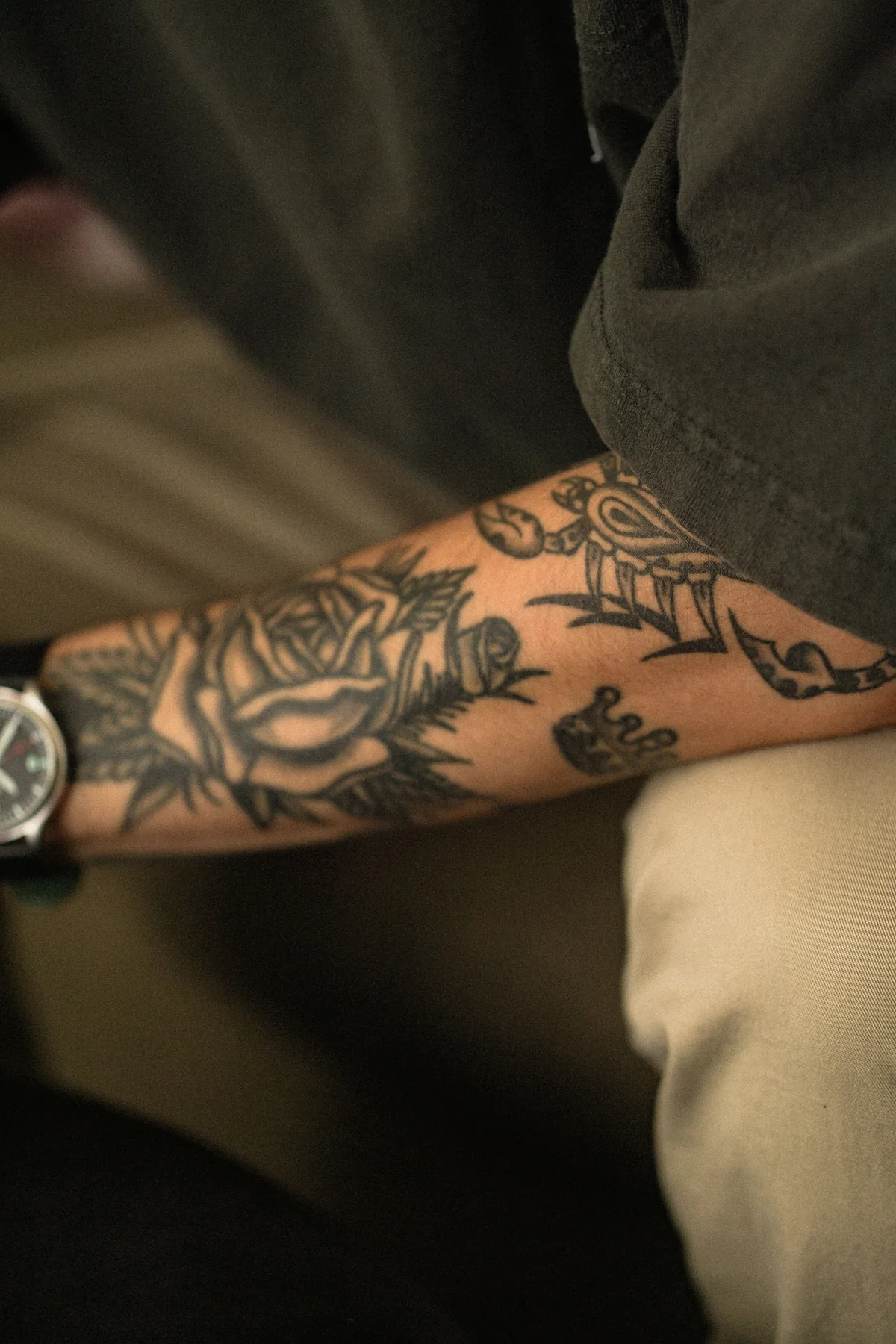 Tatuaje Blackwork